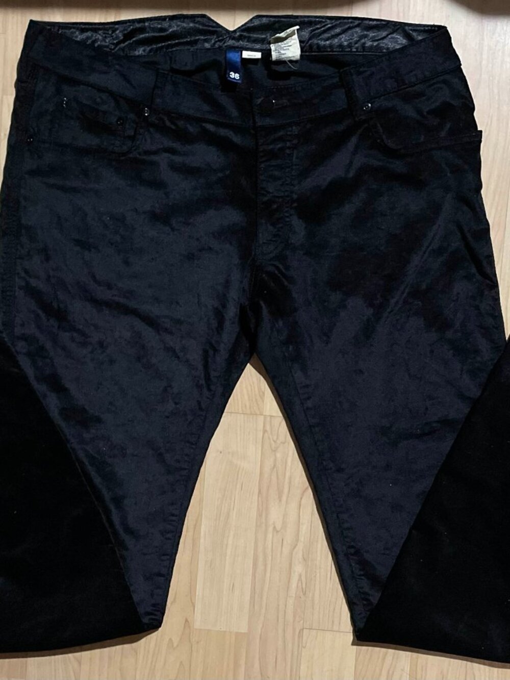 H&M Men’s Slim Flocked Jeans - Size 36